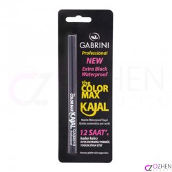 Matita eyeliner nera Gabrini per occhi deliziosi Matita Kajal Color Max