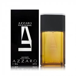 Azzaro Pour Homme, Eau de Toilette Uomo, 200ml  Una creazione che unisce luminosità (note esperidate e lavanda), intens