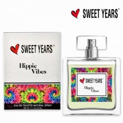 Sweet years hippie vibes edt 100 mlUno stato d\'animo pacifico, una bella anima e uno spirito selvaggio