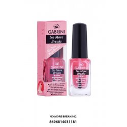 Gabrini No More Breaks Plus Multivitaminico 13 mlViene utilizzato per rinforzare le unghie sensibili, che si spezzano e