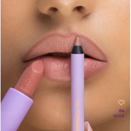 Combo Creamy Lip – 04 Nuderossetto + matita Combo matita labbra Lip – Ossession Pencil e Lip – Ossession rossetto crem