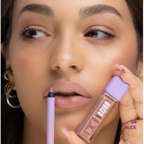 Combo Matt Lip – 04 Nuderossetto liquido no trasfer + matita Combo matita labbra Lip – Ossession Pencil e Lip – Phoria