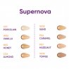 NEJHA Supernova – Fondotinta Glow – W08 ToffeeFondotinta Idratante Effetto Glow dal finish luminoso, texture leggera e 