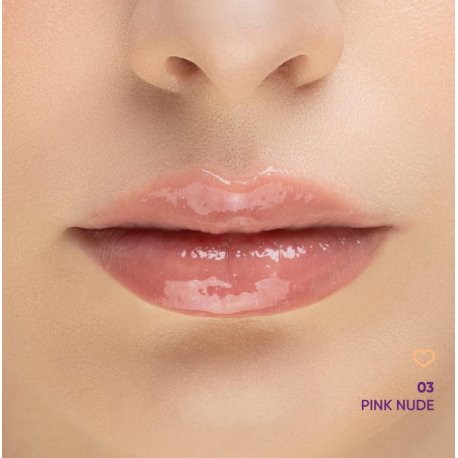 NEJHA Gloss Effetto Plump – 03 Pink Nude EFFETTO RIMPOLPANTELucidalabbra volumizzante dal finish luminoso e ultra-brill