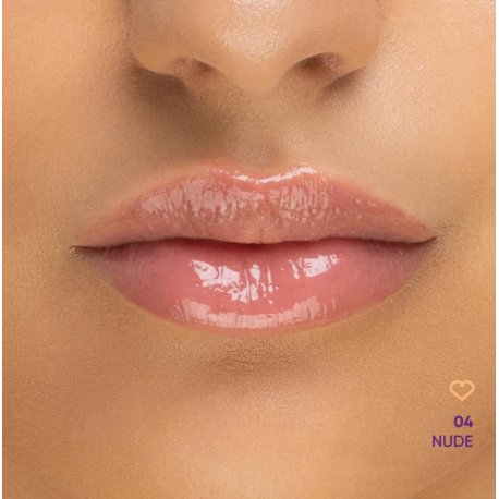 NEJHA Gloss Effetto Plump – 04 NudeLucidalabbra volumizzante dal finish luminoso e ultra-brillante.Con la sua texture 