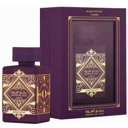Lattafa Badee Al Oud Ametyst Eau de Parfum 100ml sprayBadee Al Oud Ametyst è una fragranza elegante e raffinata, perfet