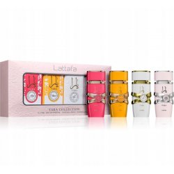 Lattafa Yara Mini Collection EDP 4x5mlIl set contiene:Lattafa Yara Eau de Parfum 5 mlLattafa Yara Candy Eau de Parfum