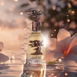 Lattafa  Eternal Oud EDP 100ml  unisex,Eternal Oud di Lattafa si apre con le allettanti note di testa di prugna succosa 
