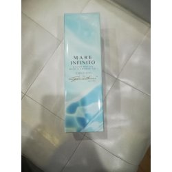 GANDINI MARE INFINITO SHOWER GEL 400ML MARE racchiude la sensazione di sali marini, con note di fondo di Patchouli, Ambr