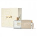 LPDO COFANETTO LA NUIT BLANCHE100ml, la favolosa pochette e la Travel Size in formato 10ml. SIMILARE BIANCO LATTE