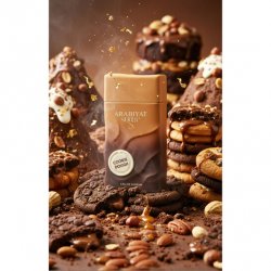 ARABIYAT SUGAR COOKIE DOUGH 100ML SPRAY EAU DE PARFUMun viaggio tra crema vellutata, polvere morbida e calore legnoso.