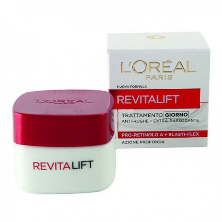 L\'oreal Revitalift Trattamento Giorno Antirughe Extra Rassodante 50mlL\'Oréal Paris mettono a punto innovazioni scientif