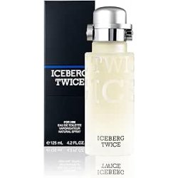 ICEBERG Twice Man – Eau de Toilette 125 ml, Profumo da Uomo dalle Note Fougère Aromatiche, Lussuoso Flacone in Vetro Tra