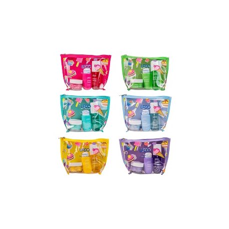 Lpdo summer kit cotton candy 3pzbody spray 90ml +shower gel 90ml +body cream 50ml profumazione
