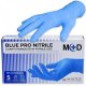 Guanti in nitrile 3,5 gr 100 pz blue senza polvere s