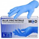Guanti in nitrile 3,5 gr 100 pz blue senza polvere s