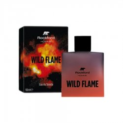 Rockford Wild Flame Eau de Toilette 100ml spray è molto più di un profumo: è un atto di forza, un fuoco che arde con gr