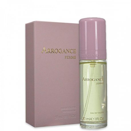 ARROGANCE FEMMEArrogace profumo femminile presentato nel 1982 come una fragranza floreale, con aldeidi, bergamotto, aro