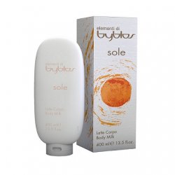 Byblos Sole latte corpo 400 mlByblos Sole - Latte Corpo 400 ml. In apertura tutta l'accecante energia del sole è affid