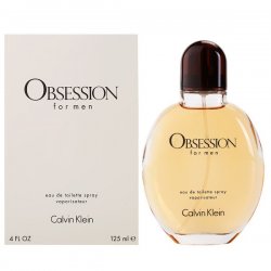Calvin Klein Eau de Toilette vapo Obsession da 125 ml Fragranza legnosa e orientale con una mascolinità  potente e un\'